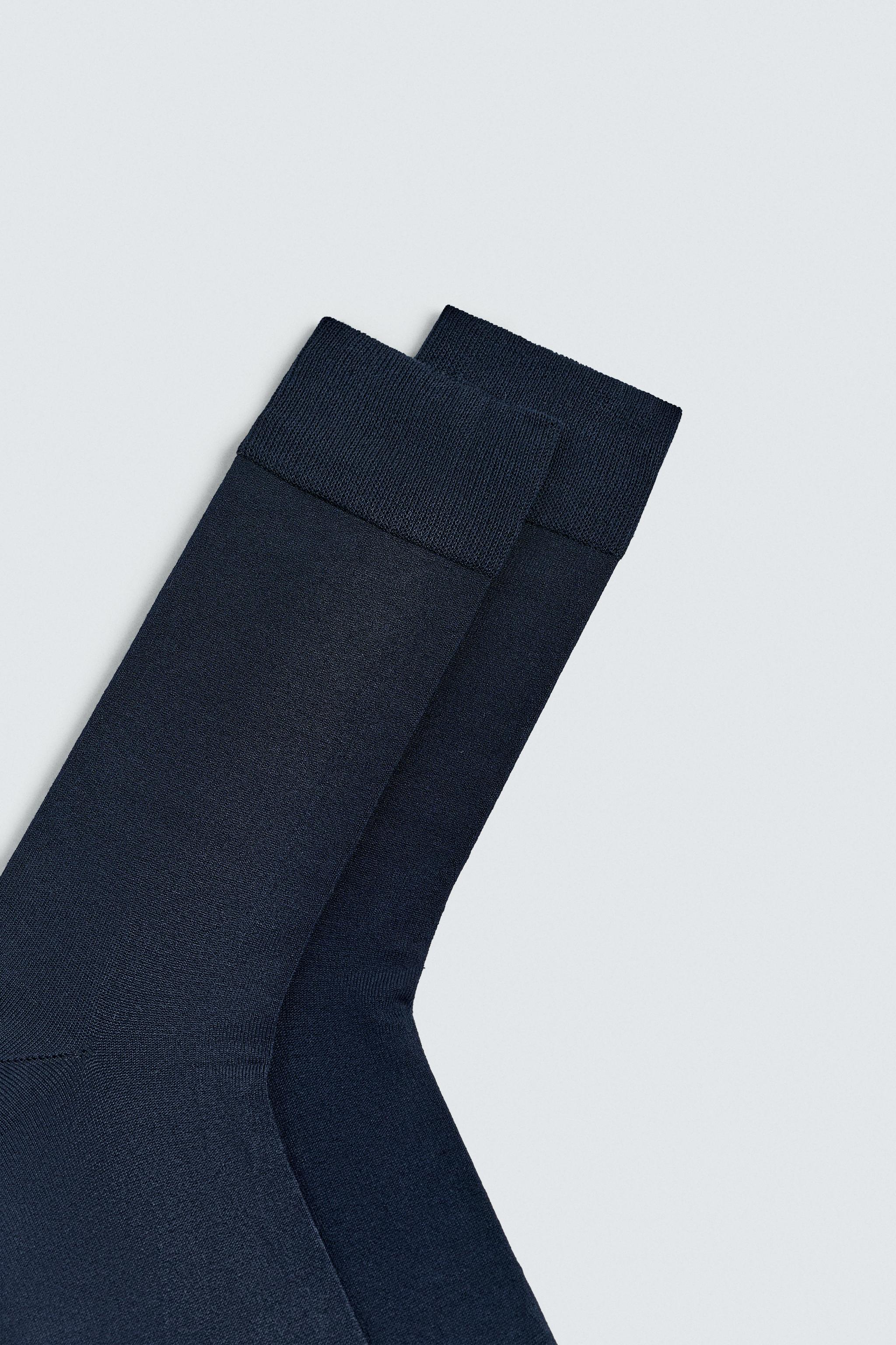 CHAUSSETTES MERCERISÉES EN COTON